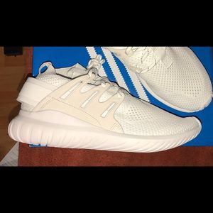 Brand new Triple white adidas nova pk